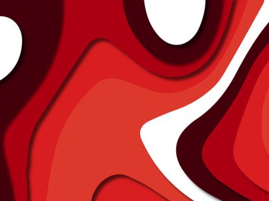 kağıt ile 3D arka plan şekilleri kesim. Soyut kağıt kitap kapağı için şablon arka plan bölmek. Kağıt arka plan kes. Soyut gerçekçi kağıt dekorasyon tasarımı için