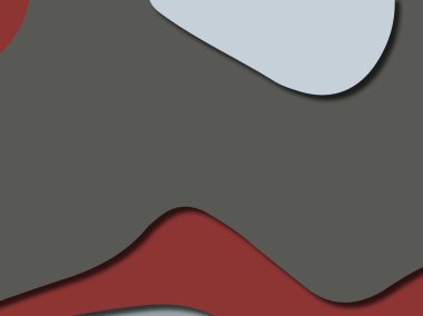 Renkli oyma sanat. Kağıt arka plan şekilleri kesim kağıdı ile kesin. İş sunumları, el ilanları, afişler, davetler için şablon tasarım düzen