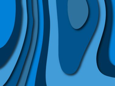 Renkli oyma sanat. Kağıt arka plan şekilleri kesim kağıdı ile kesin. İş sunumları, el ilanları, afişler, davetler için şablon tasarım düzen