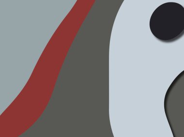 Renkli oyma sanat. Kağıt arka plan şekilleri kesim kağıdı ile kesin. İş sunumları, el ilanları, afişler, davetler için şablon tasarım düzen