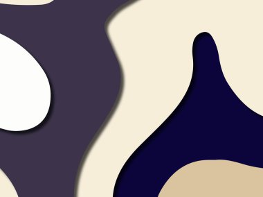 Renkli oyma sanat. Kağıt arka plan şekilleri kesim kağıdı ile kesin. İş sunumları, el ilanları, afişler, davetler için şablon tasarım düzen