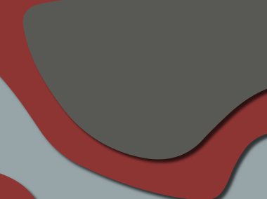 Renkli oyma sanat. Kağıt arka plan şekilleri kesim kağıdı ile kesin. İş sunumları, el ilanları, afişler, davetler için şablon tasarım düzen