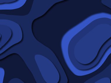 Renkli oyma sanat. Kağıt arka plan şekilleri kesim kağıdı ile kesin. İş sunumları, el ilanları, afişler, davetler için şablon tasarım düzen