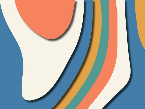 Kleurrijke Carving Art Papier Knippen Abstracte Achtergrond Met Papier Knippen — Stockfoto