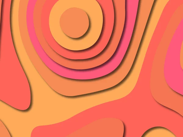 Renkli Oyma Sanat Kağıt Arka Plan Şekilleri Kesim Kağıdı Ile — Stok fotoğraf