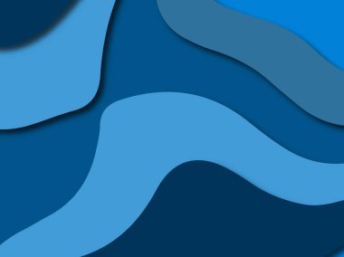 Renkli oyma sanat. Kağıt arka plan şekilleri kesim kağıdı ile kesin. İş sunumları, el ilanları, afişler, davetler için şablon tasarım düzen