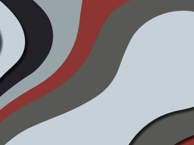 Renkli oyma sanat. Kağıt arka plan şekilleri kesim kağıdı ile kesin. İş sunumları, el ilanları, afişler, davetler için şablon tasarım düzen