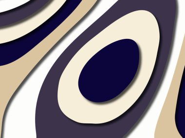 Renkli oyma sanat. Kağıt arka plan şekilleri kesim kağıdı ile kesin. İş sunumları, el ilanları, afişler, davetler için şablon tasarım düzen