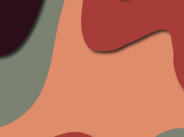 Renkli oyma sanat. Kağıt arka plan şekilleri kesim kağıdı ile kesin. İş sunumları, el ilanları, afişler, davetler için şablon tasarım düzen