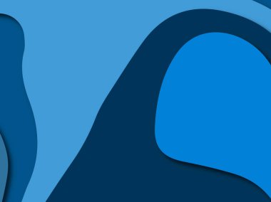 Renkli oyma sanat. Kağıt arka plan şekilleri kesim kağıdı ile kesin. İş sunumları, el ilanları, afişler, davetler için şablon tasarım düzen