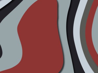 Renkli oyma sanat. Kağıt arka plan şekilleri kesim kağıdı ile kesin. İş sunumları, el ilanları, afişler, davetler için şablon tasarım düzen