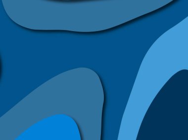 Renkli oyma sanat. Kağıt arka plan şekilleri kesim kağıdı ile kesin. İş sunumları, el ilanları, afişler, davetler için şablon tasarım düzen