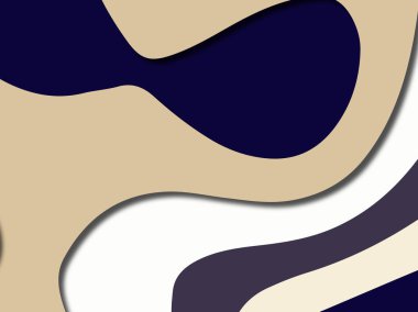 Renkli oyma sanat. Kağıt arka plan şekilleri kesim kağıdı ile kesin. İş sunumları, el ilanları, afişler, davetler için şablon tasarım düzen