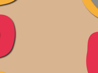 Renkli oyma sanat. Kağıt arka plan şekilleri kesim kağıdı ile kesin. İş sunumları, el ilanları, afişler, davetler için şablon tasarım düzen