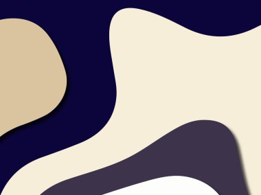 Renkli oyma sanat. Kağıt arka plan şekilleri kesim kağıdı ile kesin. İş sunumları, el ilanları, afişler, davetler için şablon tasarım düzen