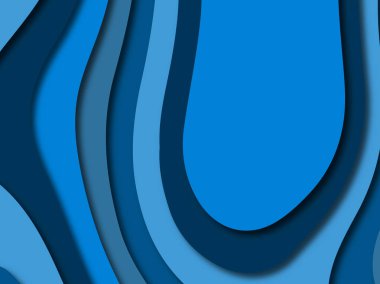 Renkli oyma sanat. Kağıt arka plan şekilleri kesim kağıdı ile kesin. İş sunumları, el ilanları, afişler, davetler için şablon tasarım düzen