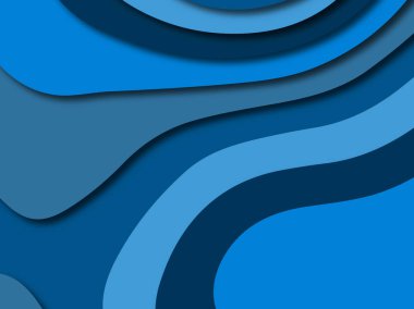 Renkli oyma sanat. Kağıt arka plan şekilleri kesim kağıdı ile kesin. İş sunumları, el ilanları, afişler, davetler için şablon tasarım düzen