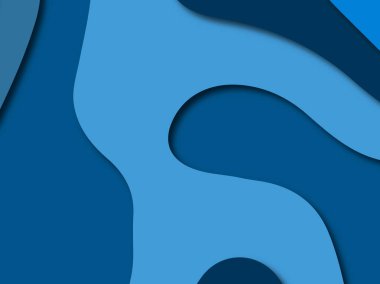 Renkli oyma sanat. Kağıt arka plan şekilleri kesim kağıdı ile kesin. İş sunumları, el ilanları, afişler, davetler için şablon tasarım düzen