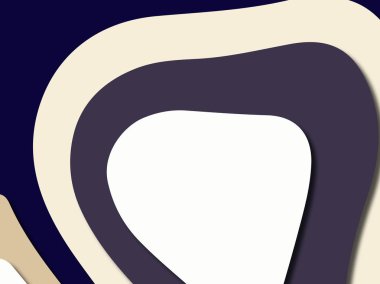 Renkli oyma sanat. Kağıt arka plan şekilleri kesim kağıdı ile kesin. İş sunumları, el ilanları, afişler, davetler için şablon tasarım düzen