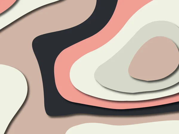 Farbenfrohe Schnitzkunst Papierschnitt Abstrakten Hintergrund Mit Papier Schneiden Formen Design lizenzfreie Stockfotos