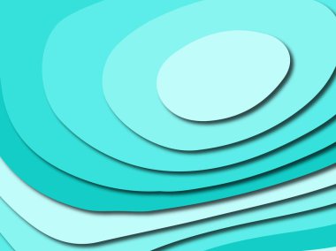 Renkli oyma sanat. Kağıt arka plan şekilleri kesim kağıdı ile kesin. İş sunumları, el ilanları, afişler, davetler için şablon tasarım düzen