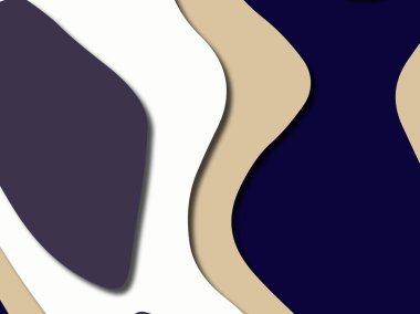 Renkli oyma sanat. Kağıt arka plan şekilleri kesim kağıdı ile kesin. İş sunumları, el ilanları, afişler, davetler için şablon tasarım düzen