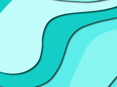 Renkli oyma sanat. Kağıt arka plan şekilleri kesim kağıdı ile kesin. İş sunumları, el ilanları, afişler, davetler için şablon tasarım düzen