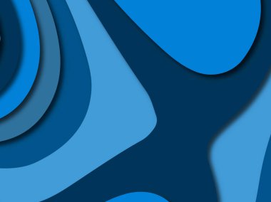 Renkli oyma sanat. Kağıt arka plan şekilleri kesim kağıdı ile kesin. İş sunumları, el ilanları, afişler, davetler için şablon tasarım düzen