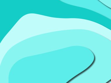 Renkli oyma sanat. Kağıt arka plan şekilleri kesim kağıdı ile kesin. İş sunumları, el ilanları, afişler, davetler için şablon tasarım düzen