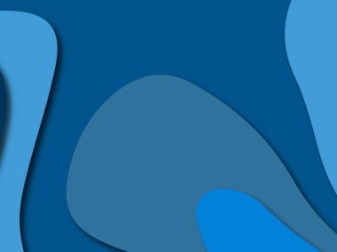 Renkli oyma sanat. Kağıt arka plan şekilleri kesim kağıdı ile kesin. İş sunumları, el ilanları, afişler, davetler için şablon tasarım düzen