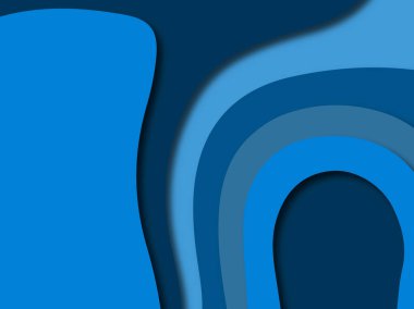 Renkli oyma sanat. Kağıt arka plan şekilleri kesim kağıdı ile kesin. İş sunumları, el ilanları, afişler, davetler için şablon tasarım düzen