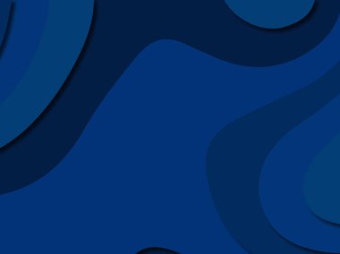 3D soyut kağıt sanat stil, tasarım düzen iş presenta için