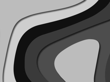 3D soyut kağıt sanat stil, tasarım düzen iş presenta için