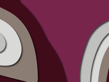 3D soyut kağıt sanat stil, tasarım düzen iş presenta için