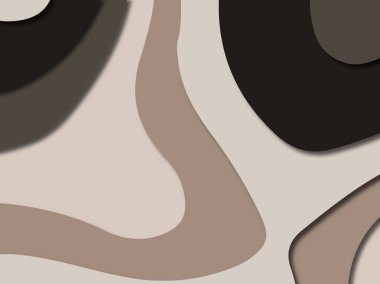 3D soyut kağıt sanat stil, tasarım düzen iş presenta için