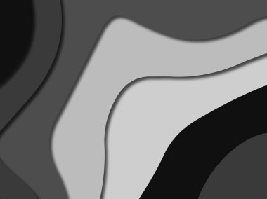 3D soyut kağıt sanat stil, tasarım düzen iş presenta için