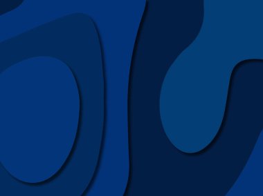 3D soyut kağıt sanat stil, tasarım düzen iş presenta için