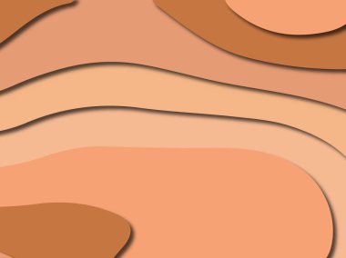 3D soyut kağıt sanat stil, tasarım düzen iş presenta için