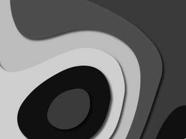 3D soyut kağıt sanat stil, tasarım düzen iş presenta için