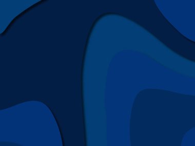 3D soyut kağıt sanat stil, tasarım düzen iş presenta için