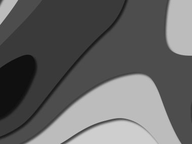 3D soyut kağıt sanat stil, tasarım düzen iş presenta için