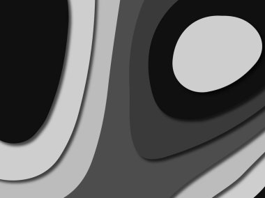 3D soyut kağıt sanat stil, tasarım düzen iş presenta için