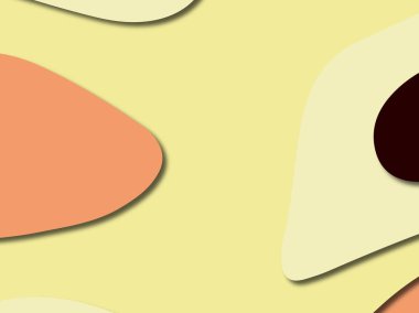 3D soyut kağıt sanat stil, tasarım düzen iş presenta için