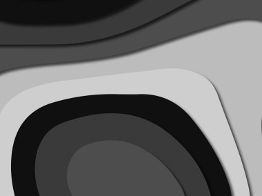 3D soyut kağıt sanat stil, tasarım düzen iş presenta için