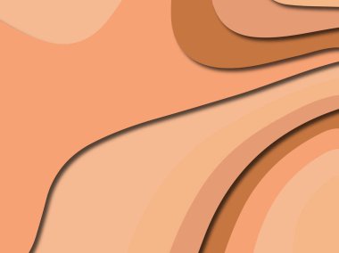 3D soyut kağıt sanat stil, tasarım düzen iş presenta için