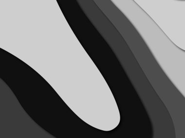 3D soyut kağıt sanat stil, tasarım düzen iş presenta için