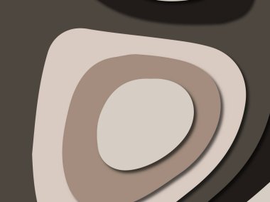 3D soyut kağıt sanat stil, tasarım düzen iş presenta için