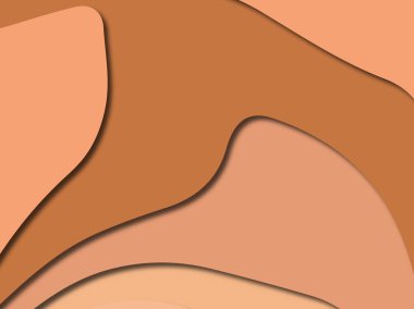 3D soyut kağıt sanat stil, tasarım düzen iş presenta için