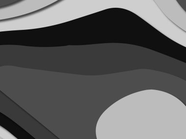 3D soyut kağıt sanat stil, tasarım düzen iş presenta için