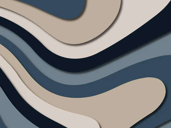 Estilo abstracto 3D del arte del papel, disposición del diseño para el negocio presenta —  Fotos de Stock